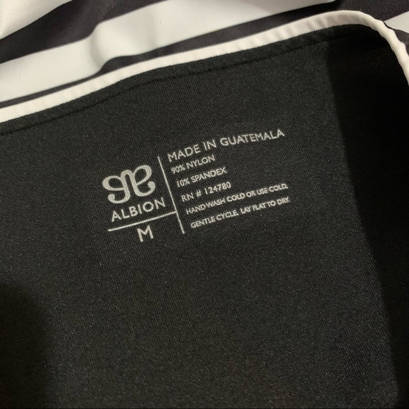 Albion Fit Stripies 101 High-Waisted Swim Bottoms - Picture 5 of 8